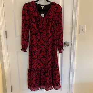 Brand new with tags! J. Crew patterned dress